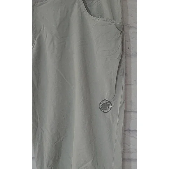 Mammut Outdoor Hiking Pants Men's Size 38 US Gray Pockets Wind Resistant - Picture 2 of 9